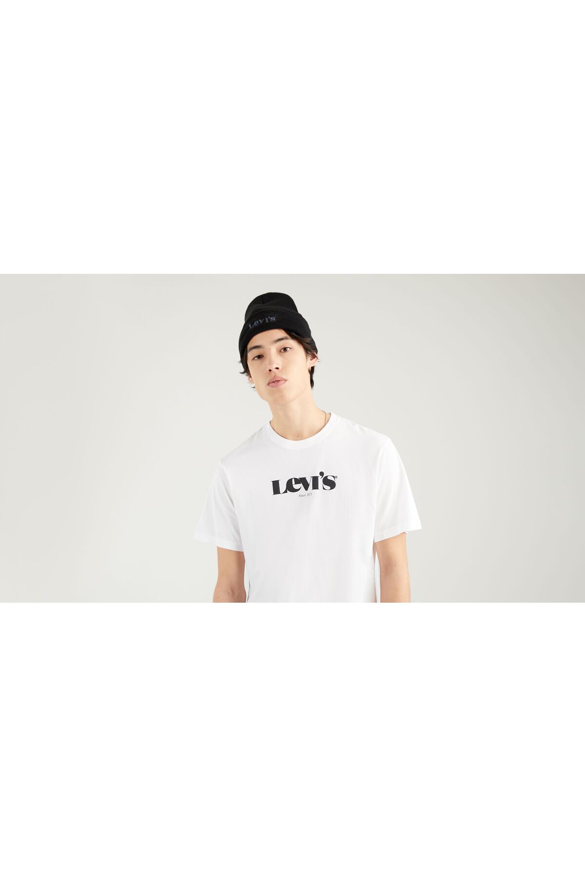 کلاه لبه دار لیوایز مردانه پنبه ای مشکی         | Levi's 3802202860 - تصویر 3