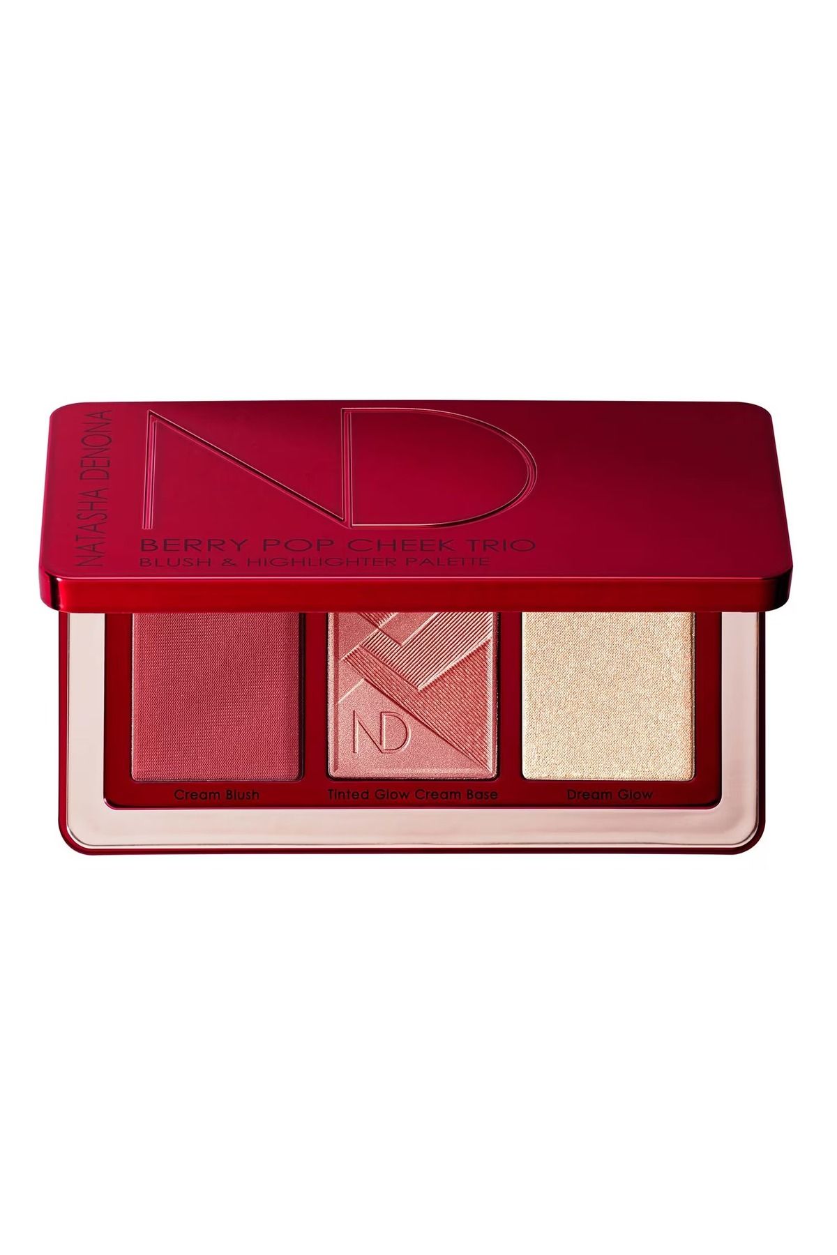 natasha denona Berry Pop Cheek - Allık ve Aydınlatıcı Paleti - dsc