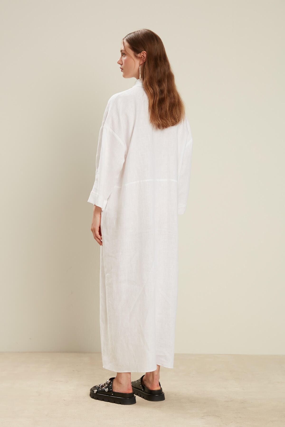 Manuka-LEINENKLEID WEISS 8