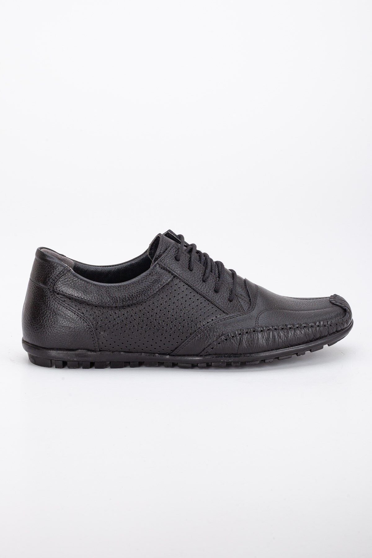 The Dortex Shoes-Men's Genuine Leather Orthopedic Laced Daily Flexible Foldable Rok Shoes 3