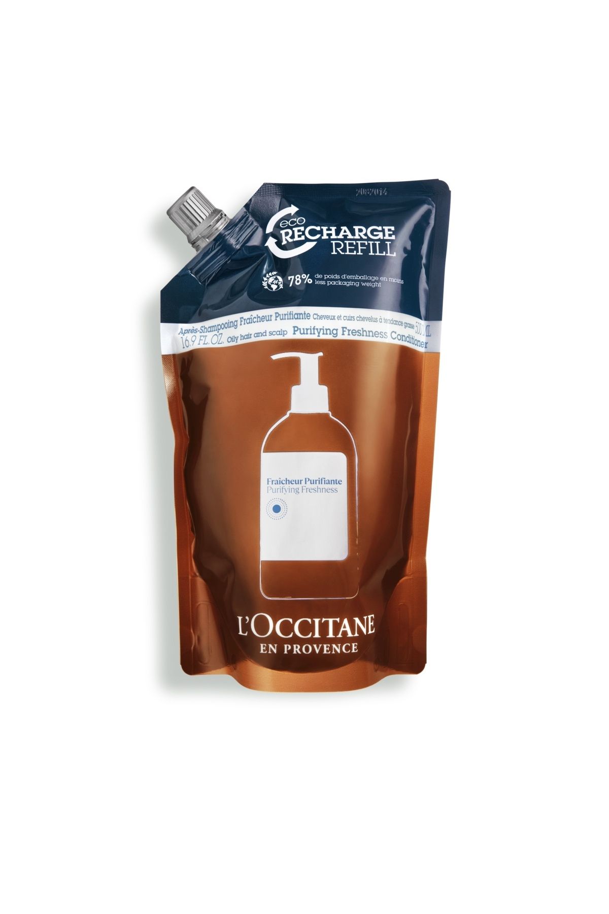 Aromacology Purifying & Revitalizing Conditioner Eco-Refill 500 ml L'Occitane