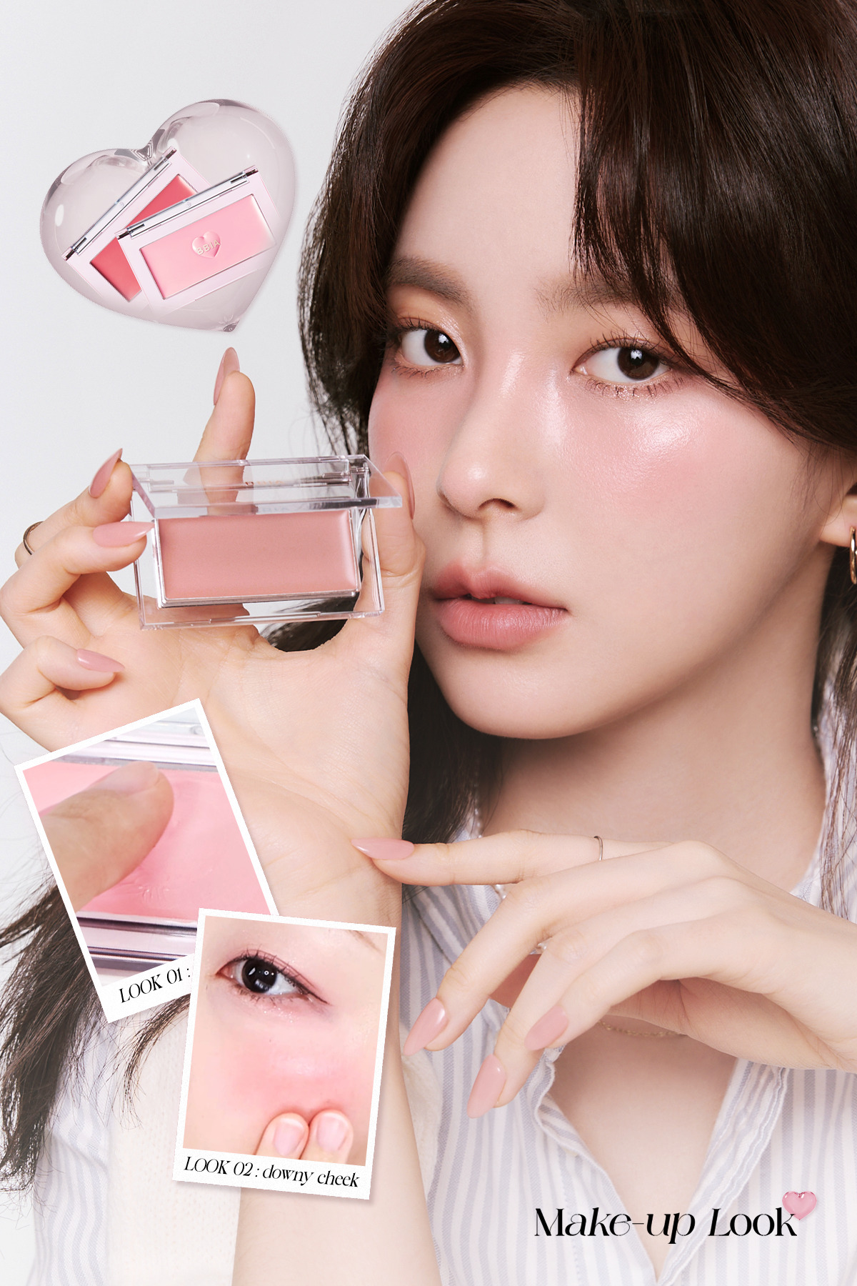 رژگونه کرمی بادوام و طبیعی BBIA Ready To Wear Downy Cheek — صورتی BBIADOWNYCHEEK — تصویر 2 از 4