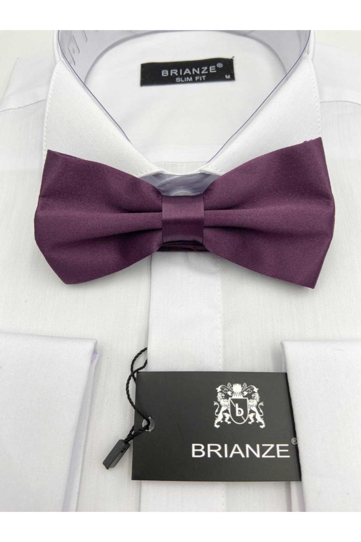  پاپیون ساتن تک رنگ آلو