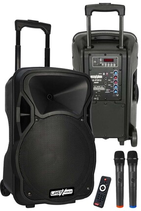 Lastvoice Ls-p1912ee Portatif Taşınabilir Mikrofonlu Seyyar Ses Sistemi 12 In...