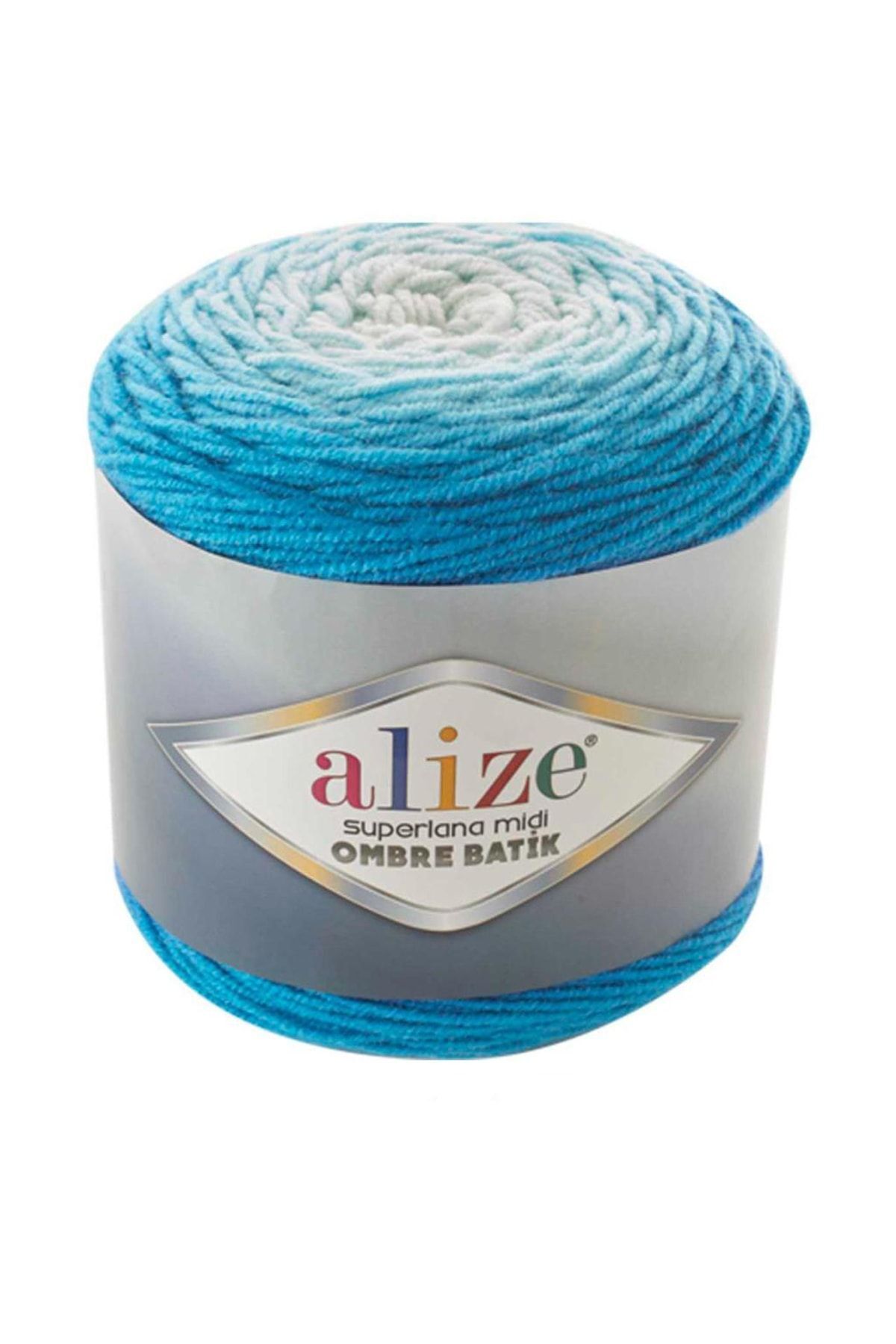 Alize Superlana Mıdı Ombre Batik Fil à Tricoter, 3... – Grandado