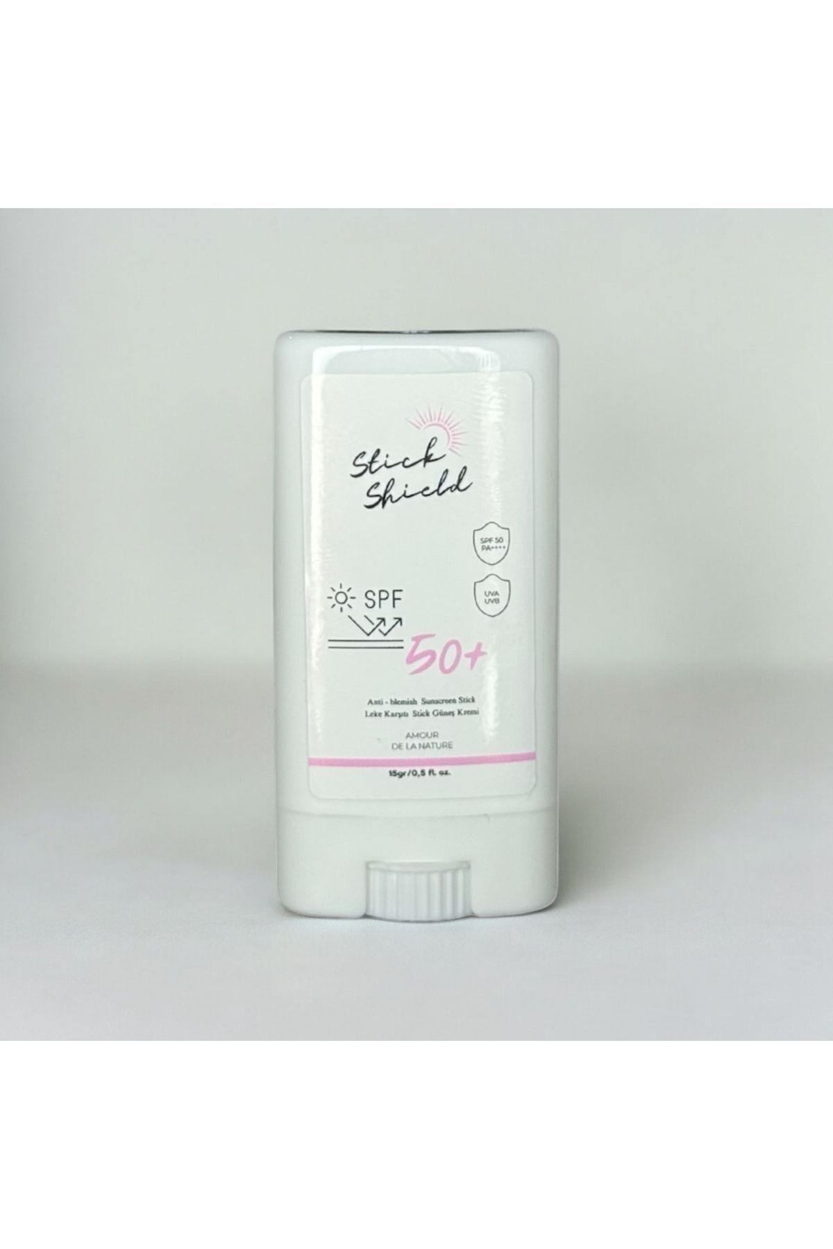کرم ضد آفتاب صورت STICK SHIELD استیک 15 گرم AMOUR DE LA NATURE