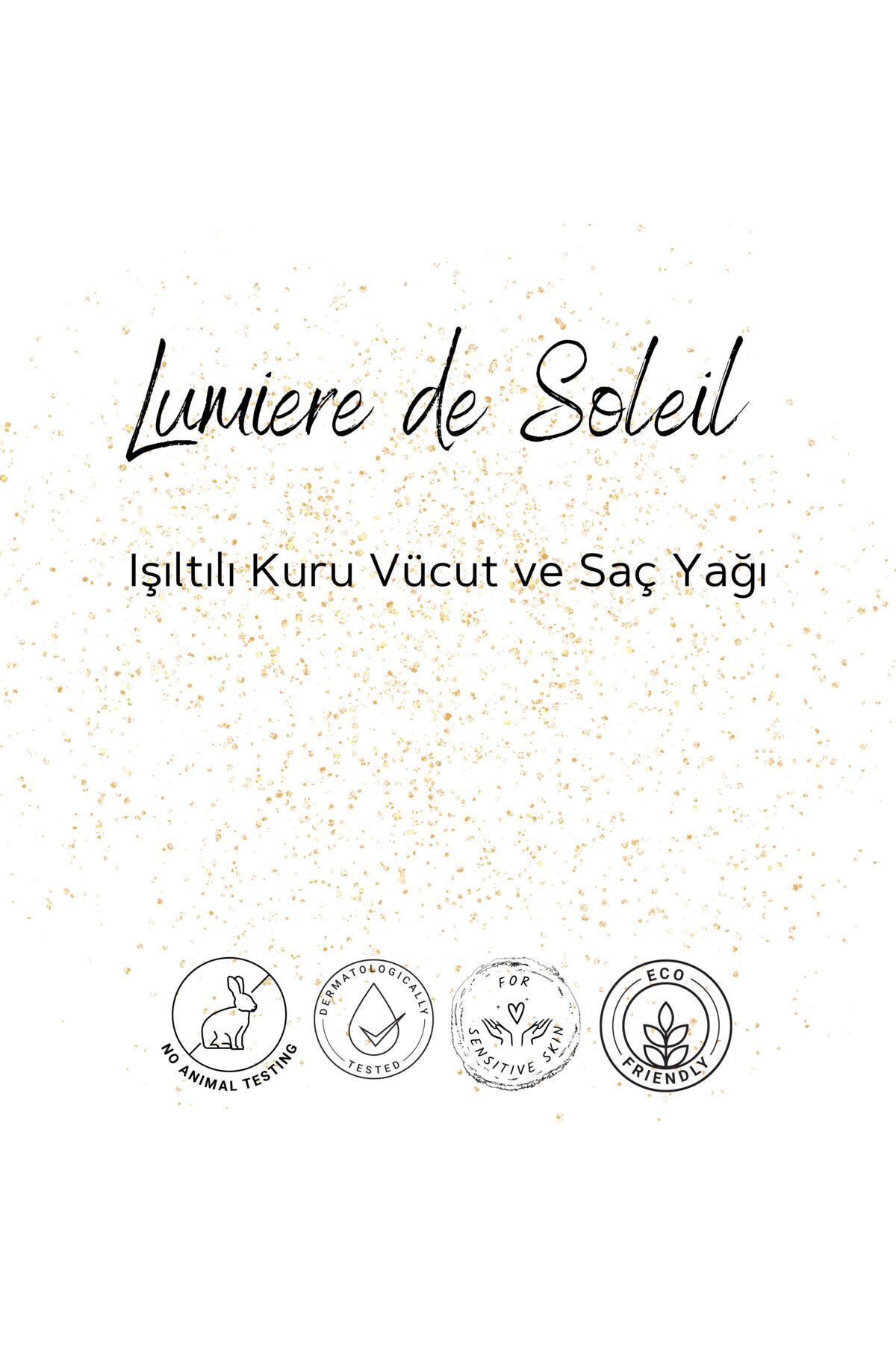 AMOUR DE LA NATURE-Lumière de Soleil 100ml - Glittered Moisturizing Oil 5