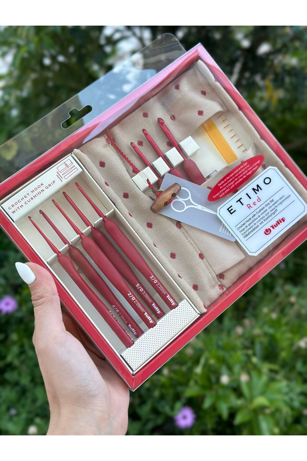 Tulip-Etimo Red - Set of 8 2