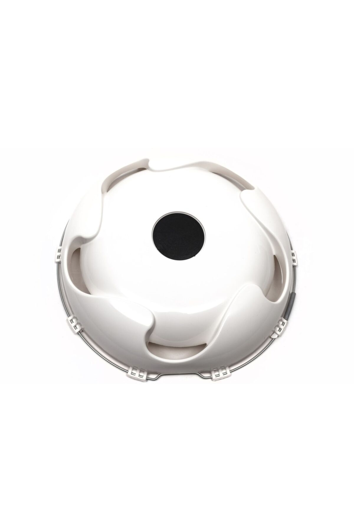 AHMET OTOMOTİV 1 Adet ÖN 19,5" Beyaz Plastik Travego Model Jant Kapağı ATEGO-BMC-RENAULT