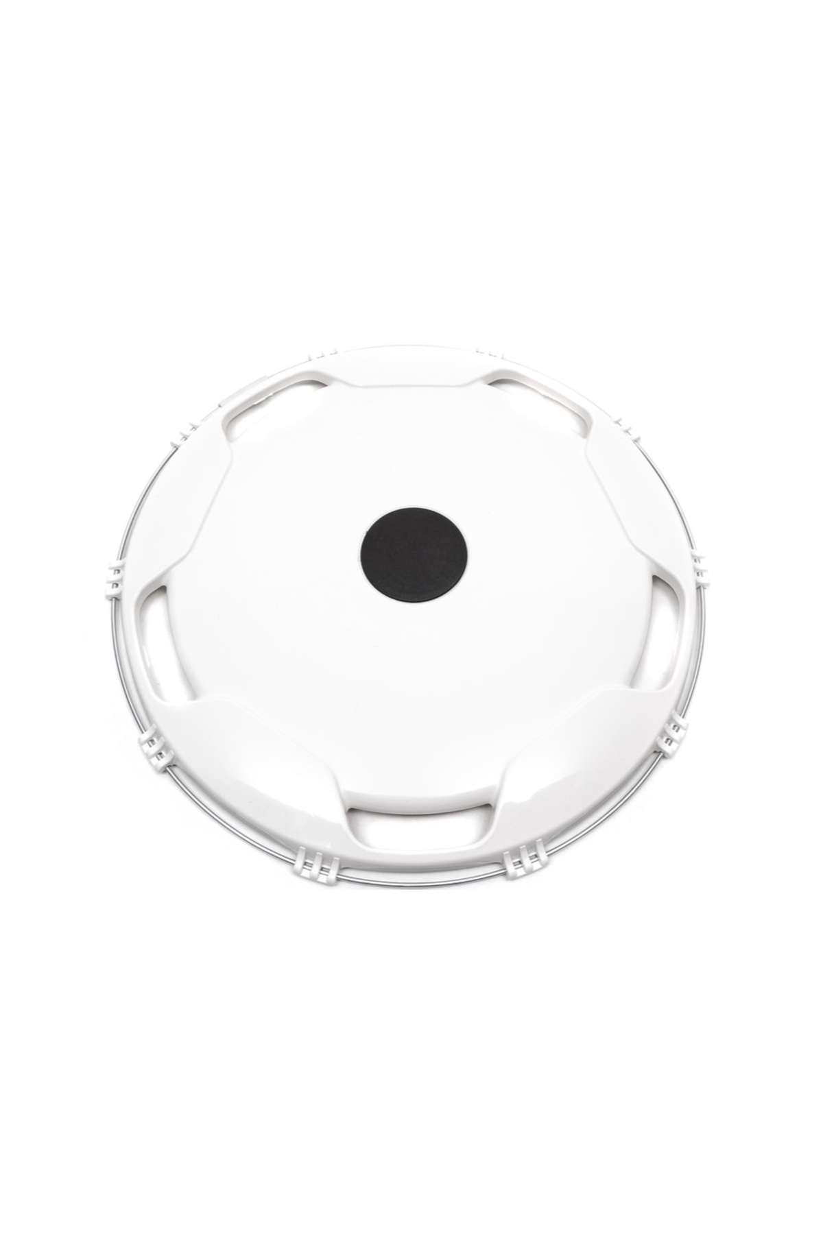 AHMET OTOMOTİV 1 Adet Arka Düz 22,5" Beyaz Plastik Travego Model Jant Kapağı Tır / Kamyon / Otobüs