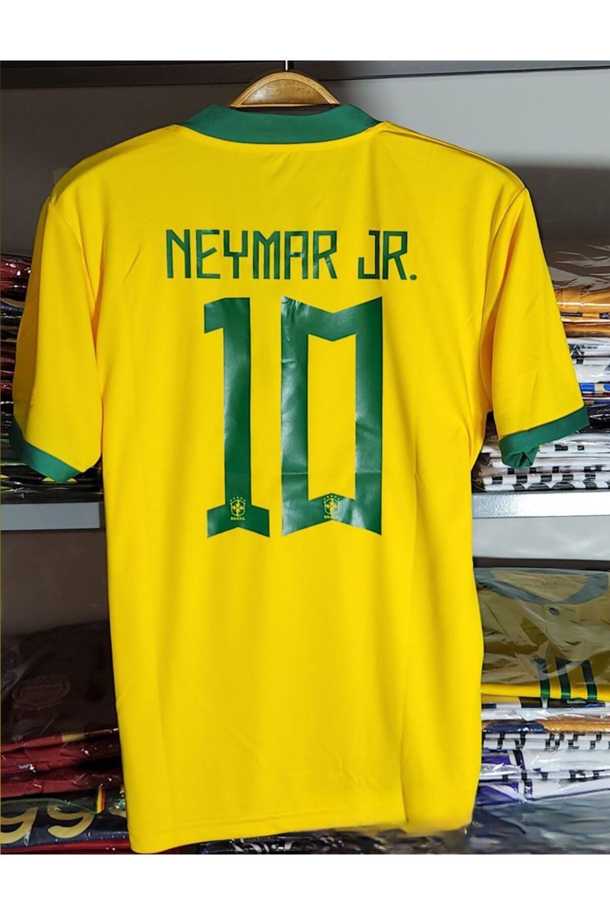Brezilya- 10 Neymar Jr Dünya Kupası Yeni Sezon Yetişkin Forması