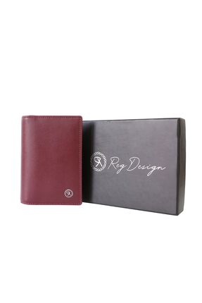 Reg Design Bordo Unisex Kartlık / Portföy