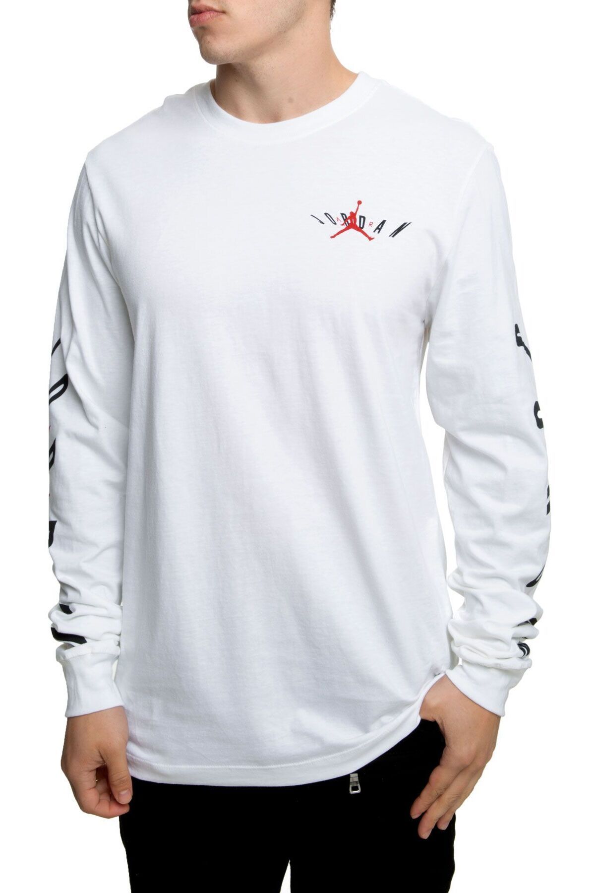 Nike Jordan Nike Air Mj Air Swerve Wm Long Sleeve T shirt Cd5509 100 Trendyol