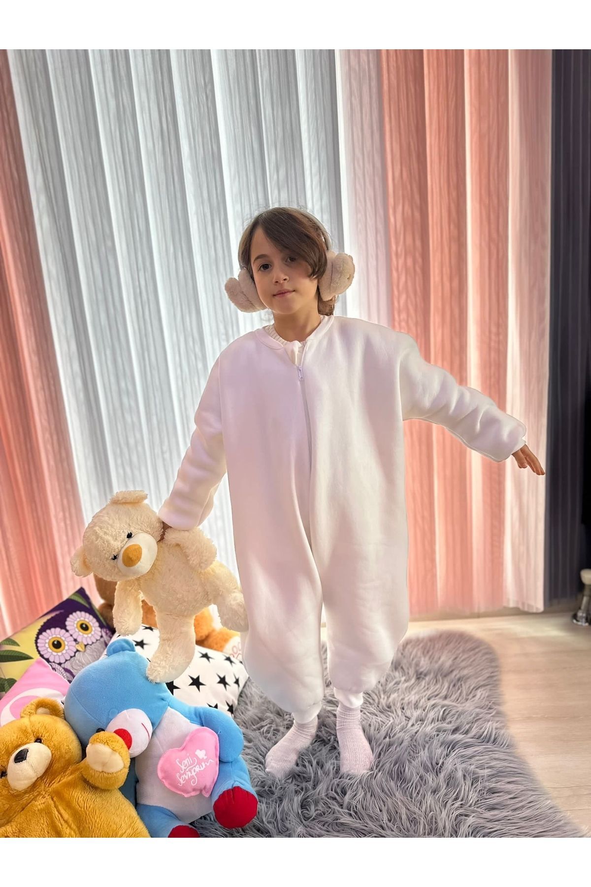 Bebeu Pamuklu Pofuduk 1,5 Tog Çocuk Uyku Tulumu fotoğrafı 5 (önizleme)