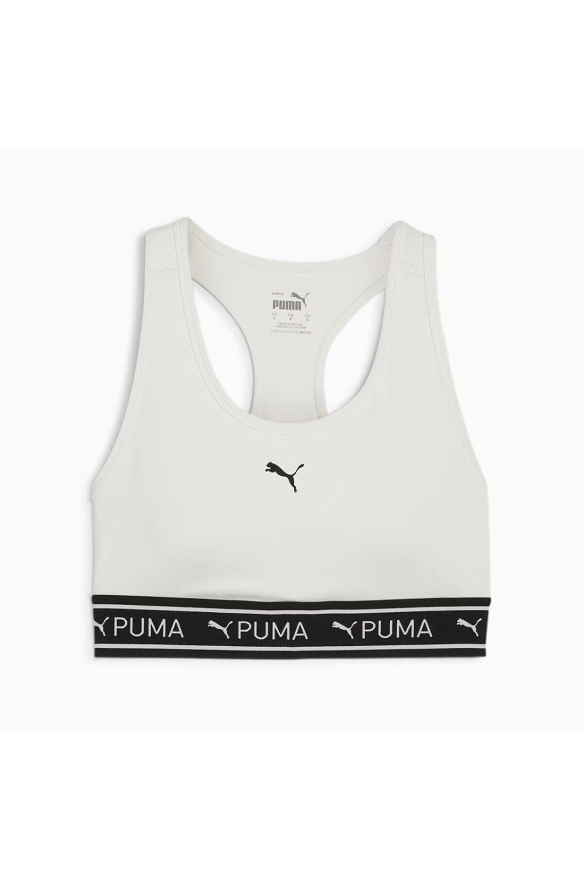 White puma sports bra on sale