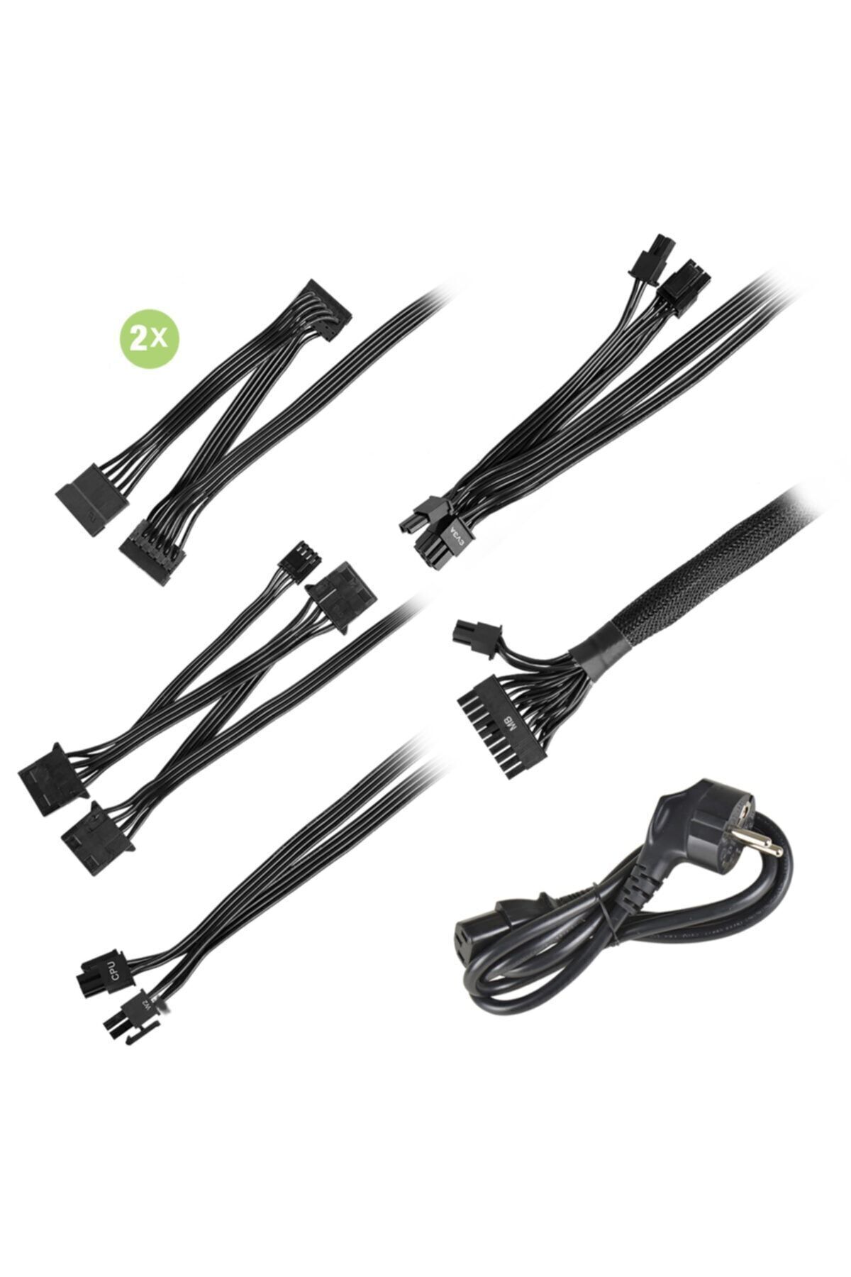 500w 80+ Whıte 100-w2-0500-k2 Psu 7