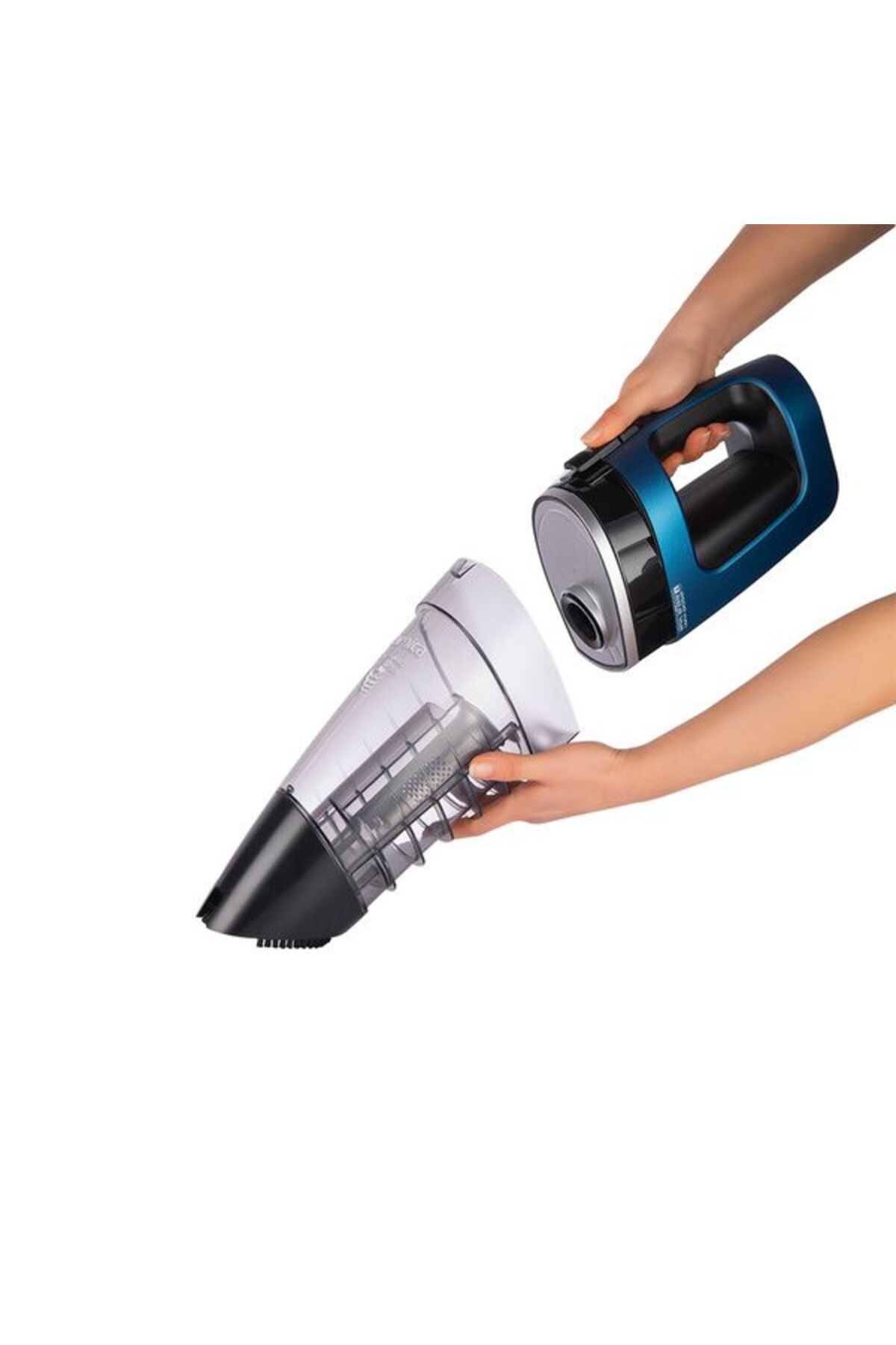 Süpürgeç e-max ET11201 2’in 1 Şarjlı Dik Süpürge Mavi - 6