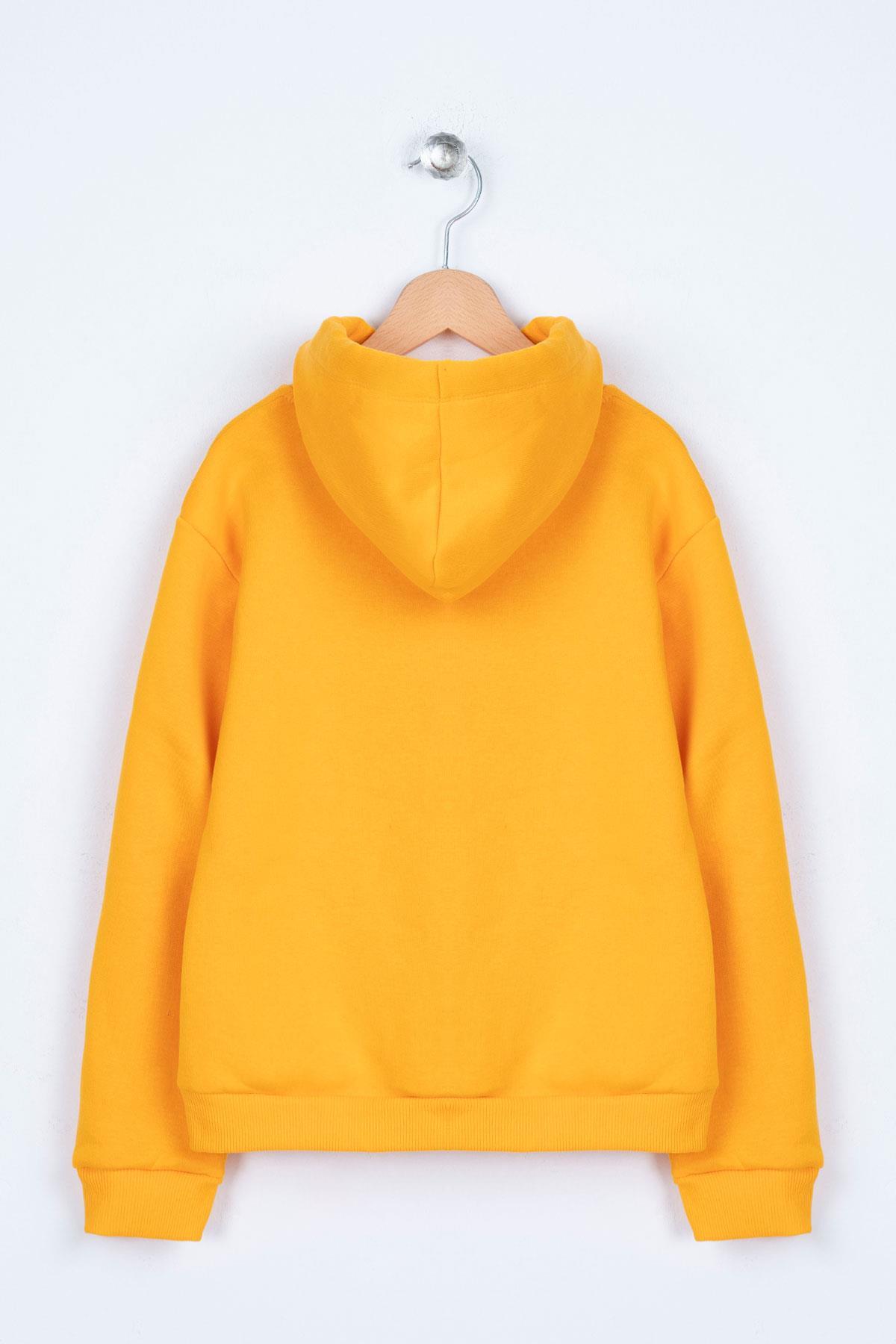 سویشرت پسرانه زرد zepkids | 1032088 اورجینال - تصویر 2