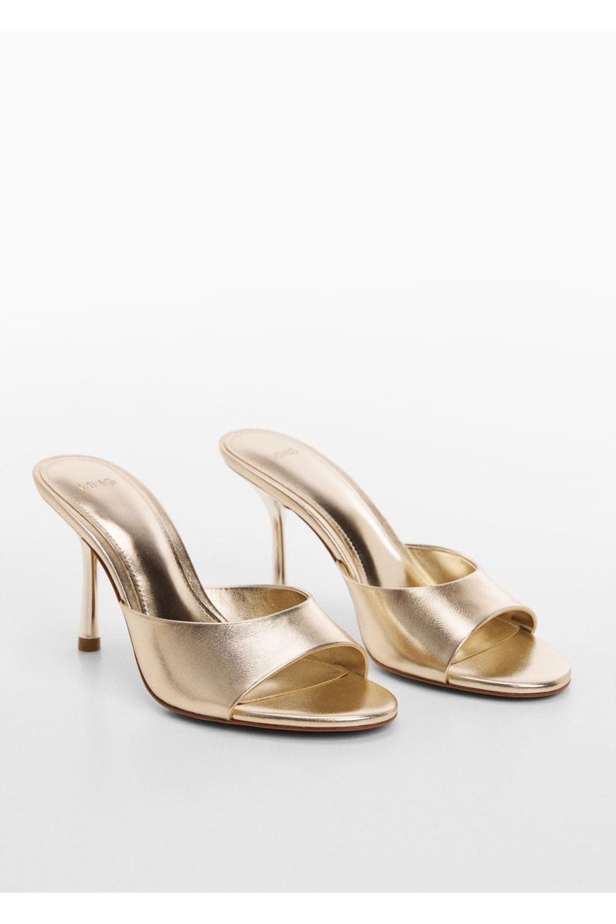 Mango gold heels outlet
