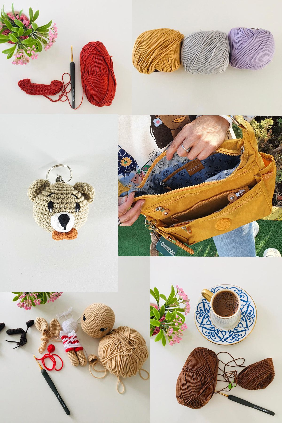 MORCA-Unisex Crinkle Bear Backpack - Waterproof, 18Lt, 40X30Cm 7