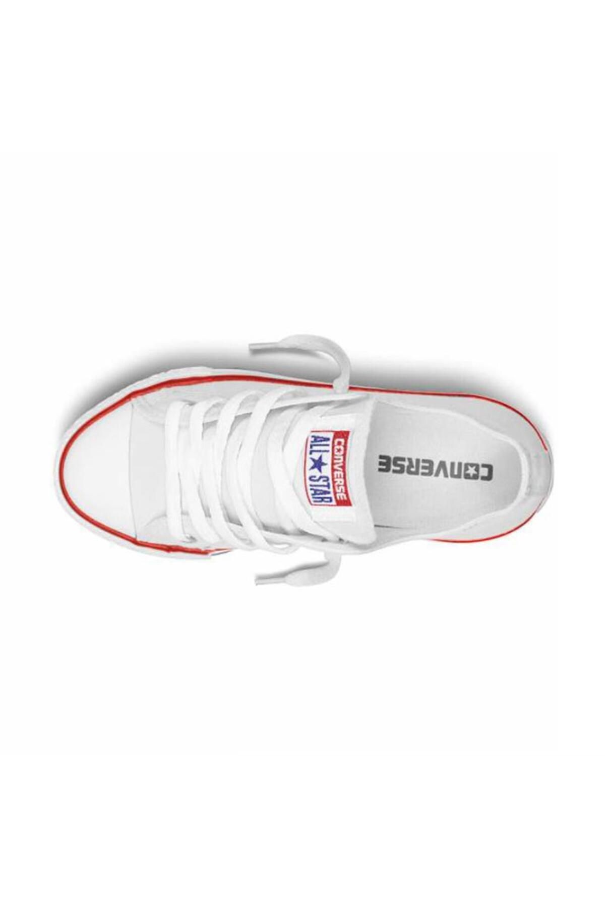 converse-Detské biele topánky na voľný čas 7J256 3