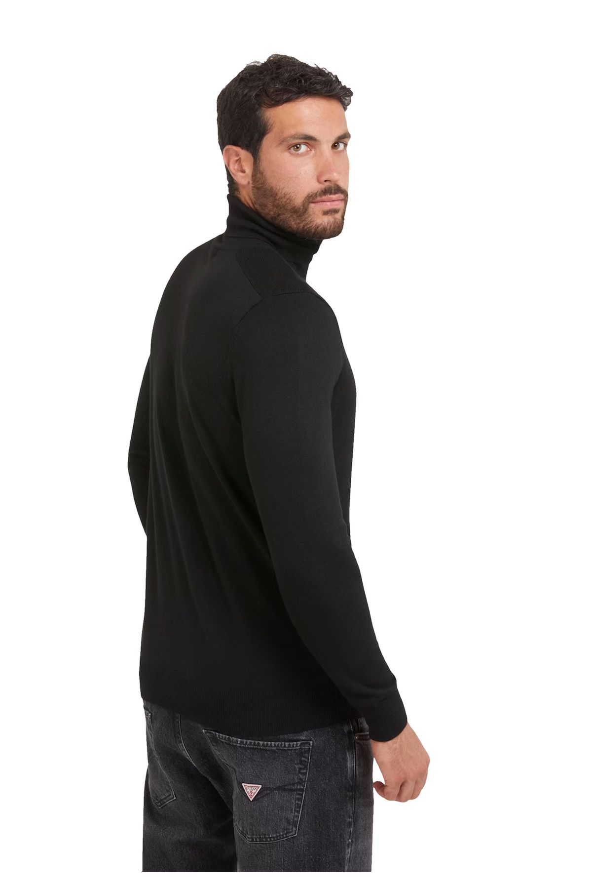 Guess-Rollkragenpullover Aaron LS TN Langarmpullover 4