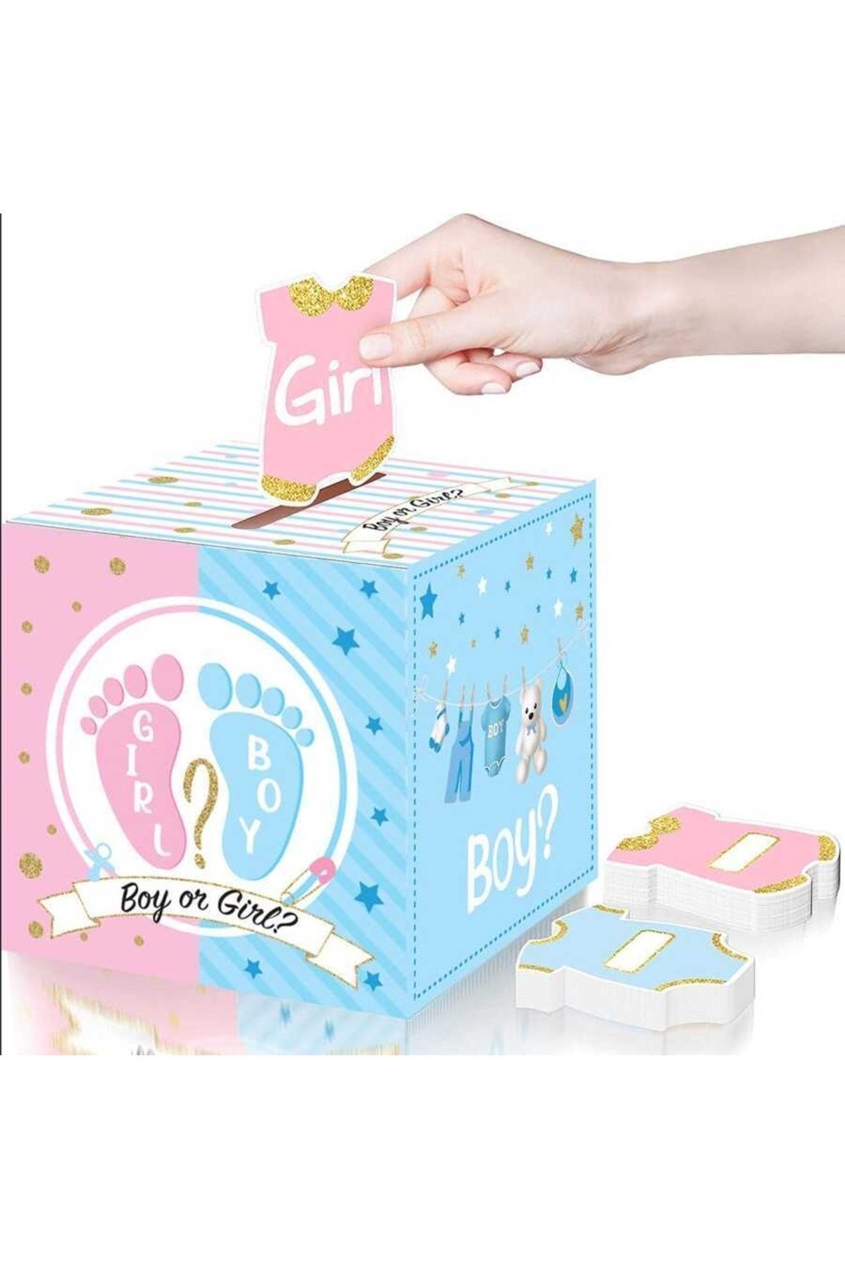 Big Party Cinsiyet Partisi Tahmin Kutusu Boy Girl