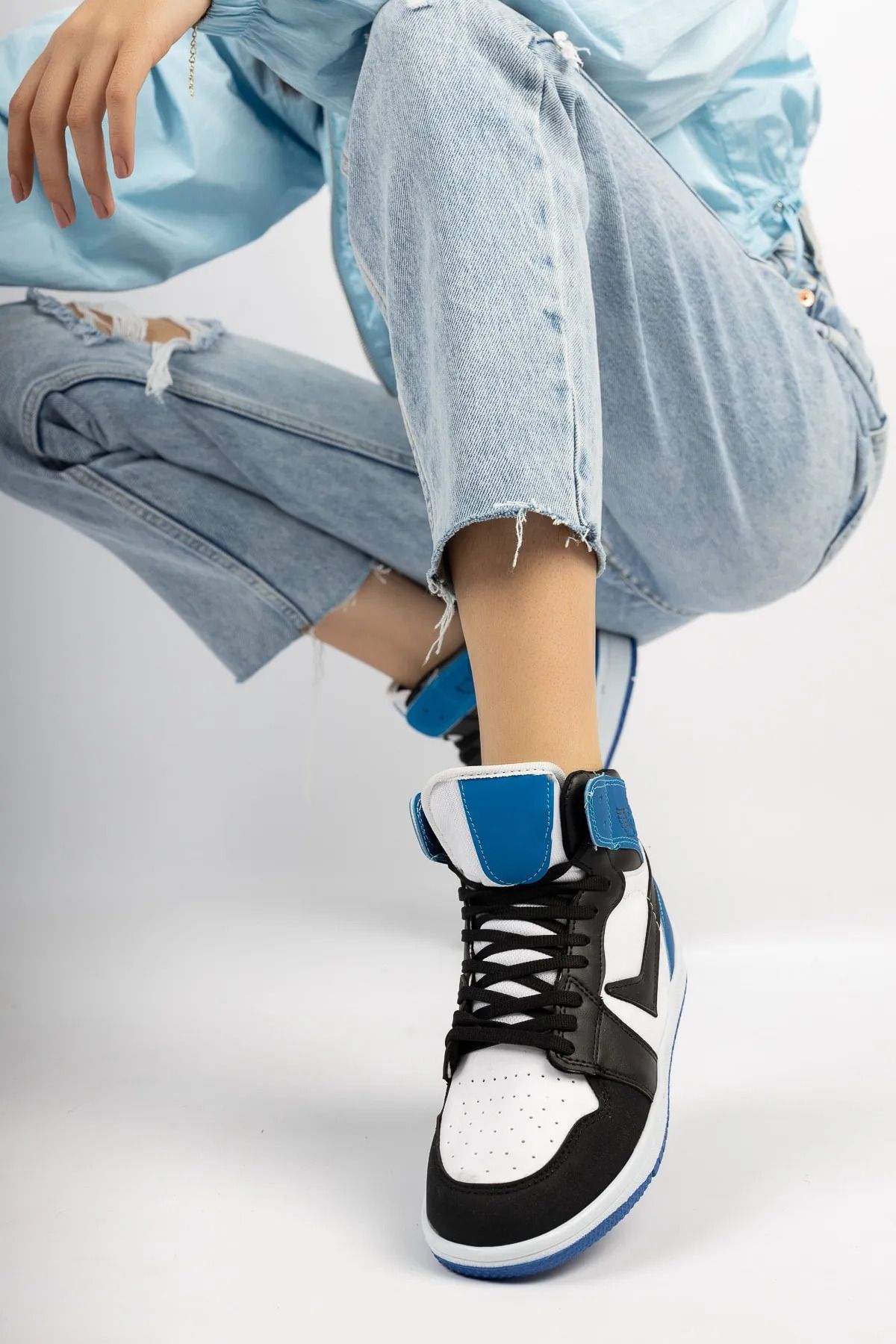 McDark-Albastru - Pantofi lungi unisex 3