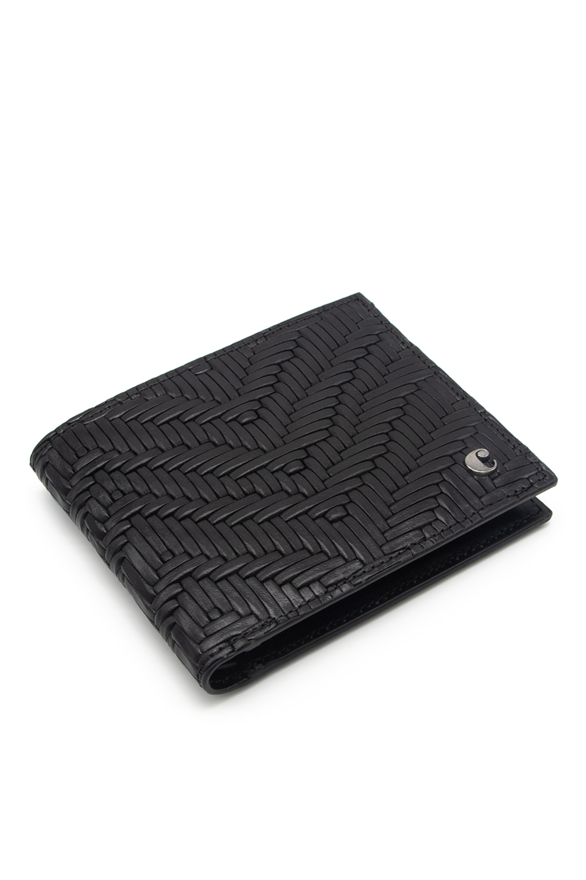 کاشارل کیف پول چرمی مردانه گلادیاتور مشکی 2664G65