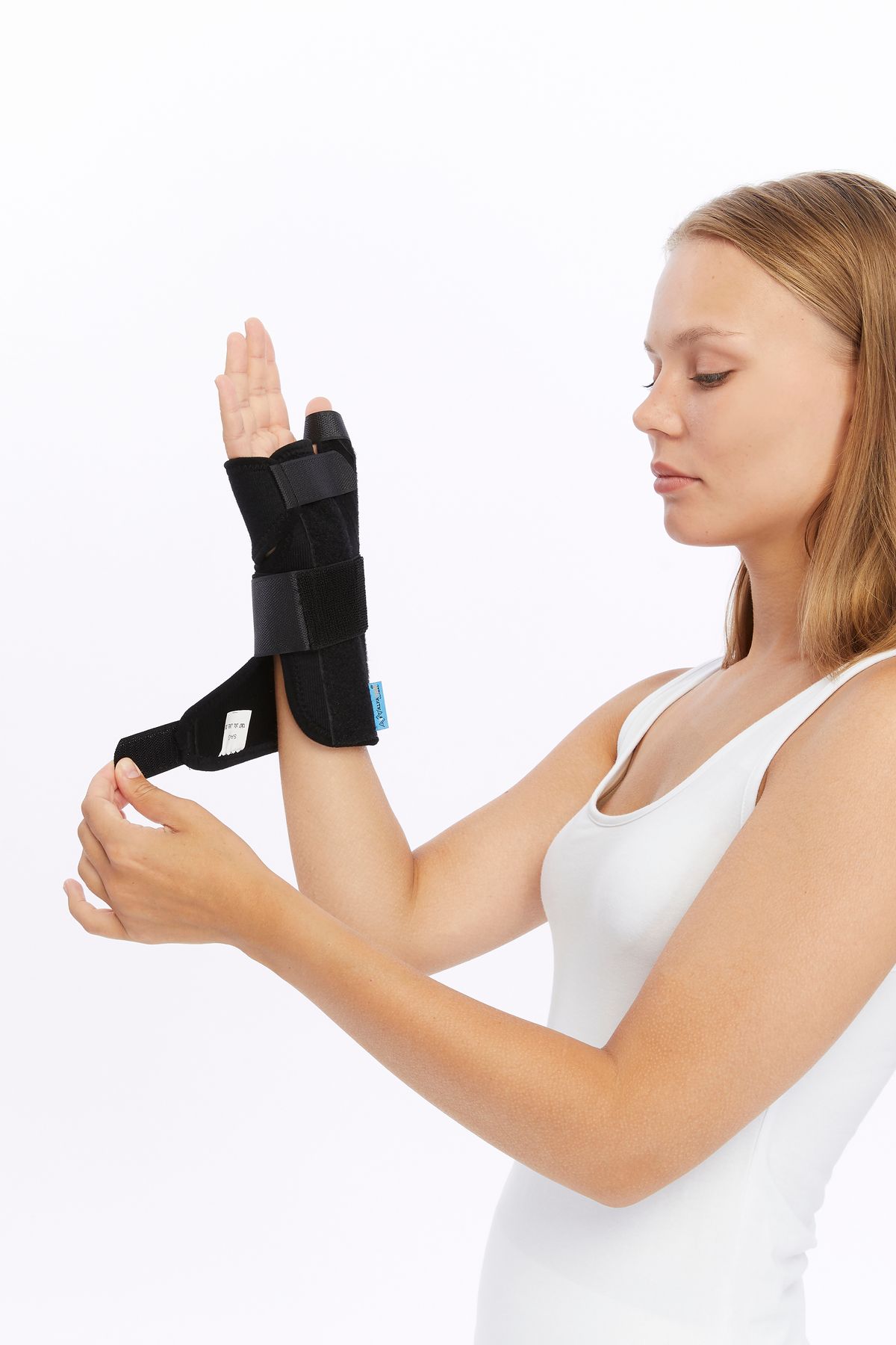 ALFATEKS-Right Wrist - Thumb Supported Hand Wrist Splint - Hand Wrist Sprains and Reductions 7