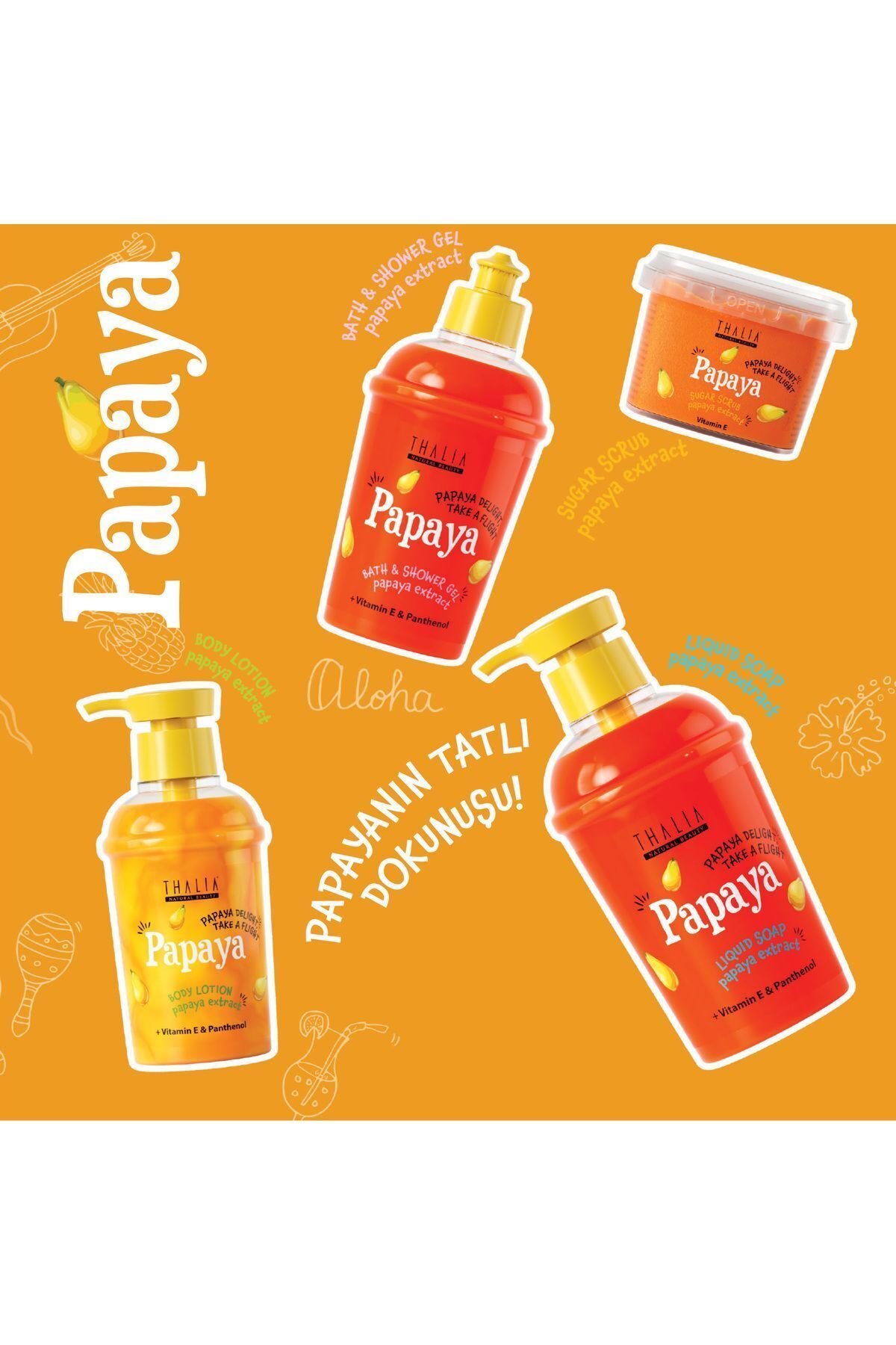 ژل و کرم دوش زنانه – مردانه  Thalia | 1.2.THA.21058 اورجینال - تصویر 3