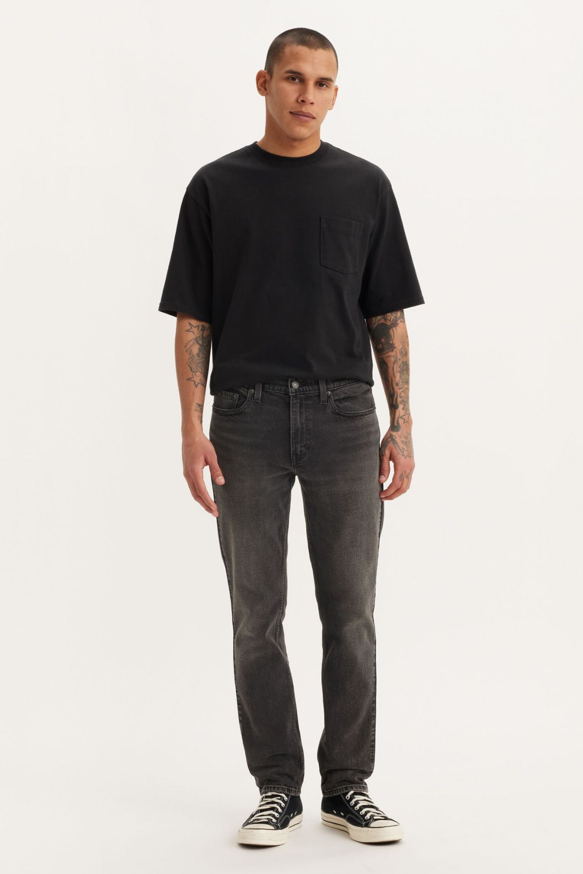 Levi's 511 dark grey best sale