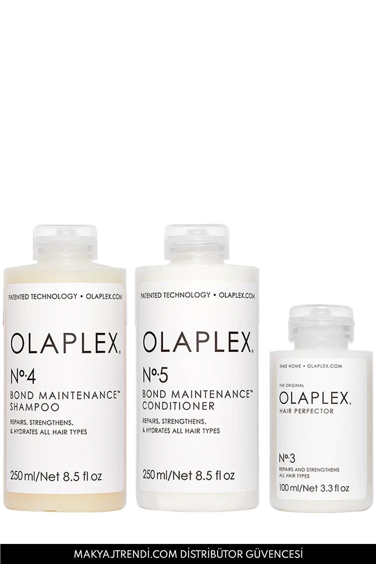 ست مراقبت مو مردانه و زنانه سیستم نگهداری اوراق قرضه اورجینال Olaplex