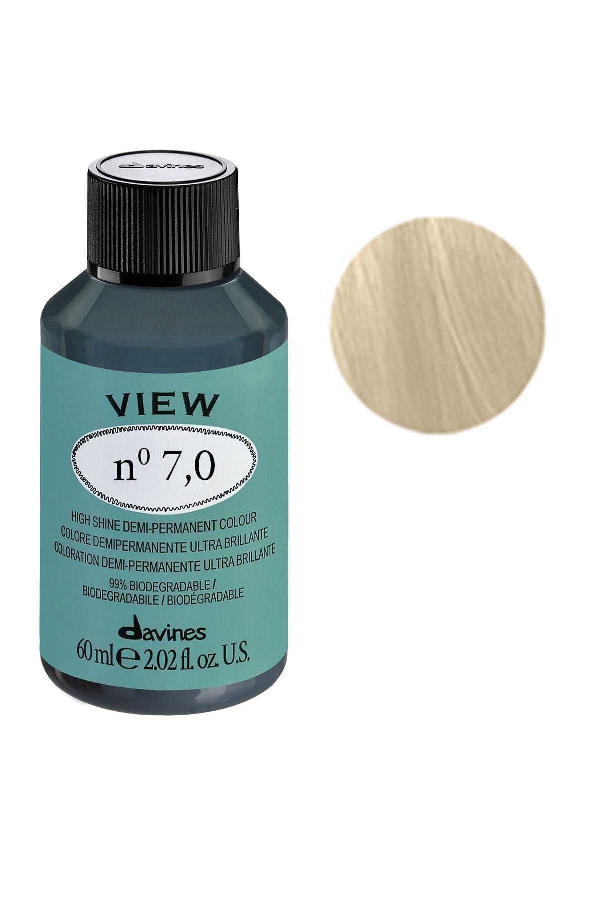 مشاهده رنگ موی نیمه دائمی 60 میلی لیتر - 7.0 Auburn 8004608259978 (بدون اکسیدان) Davines