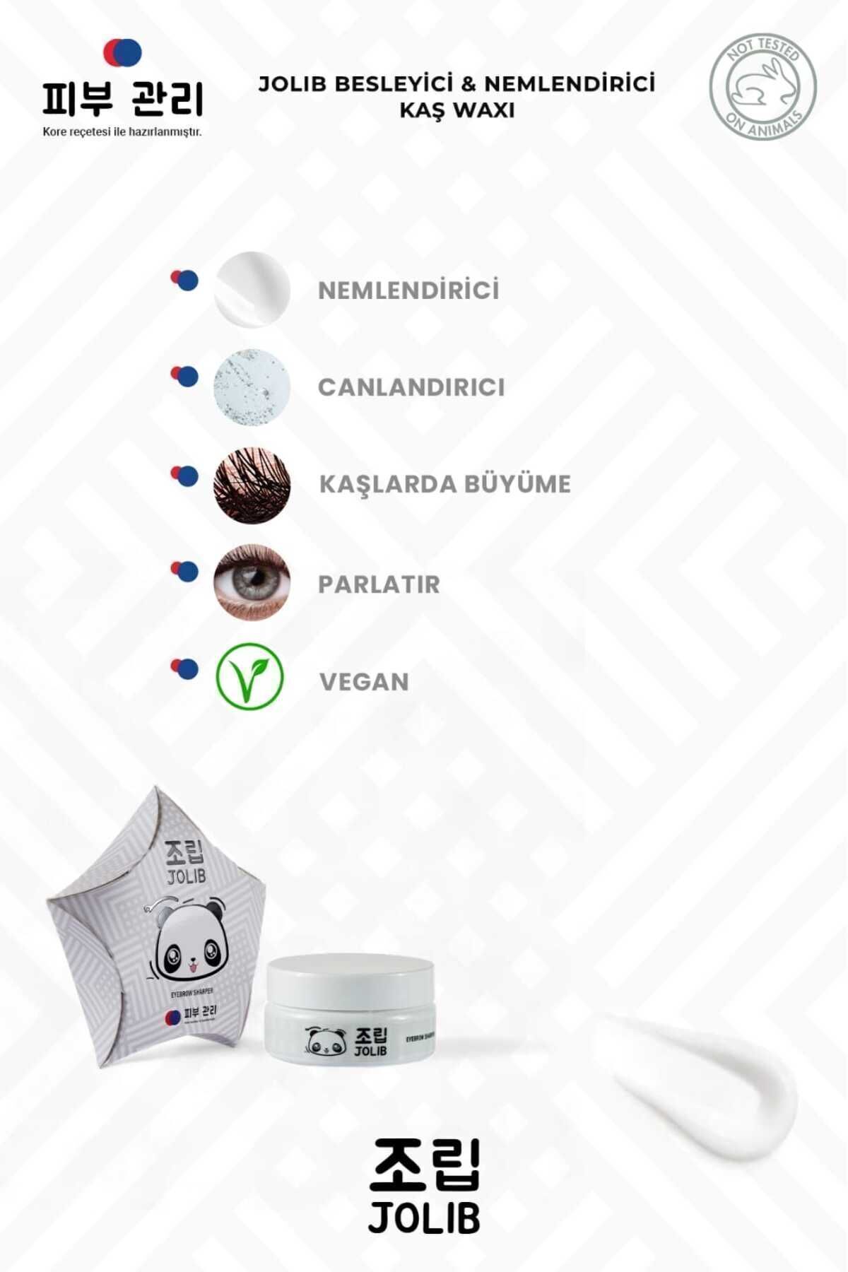 تثبیت کننده ابرو  سفید Jolib | Kaş Vax اورجینال - تصویر 4