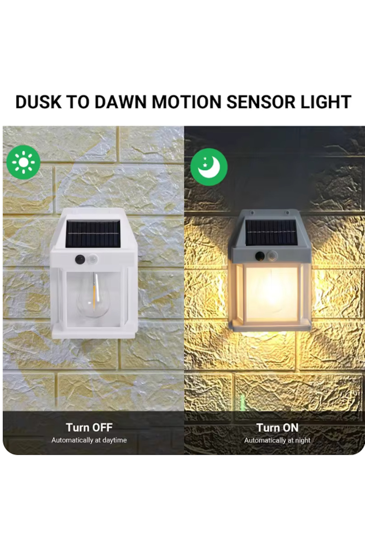 YENİ nesil Suya Dayanıklı Hareket Sensörlü Güneş Enerjili Solar LED Dış Mekan Bahçe Lambası 5