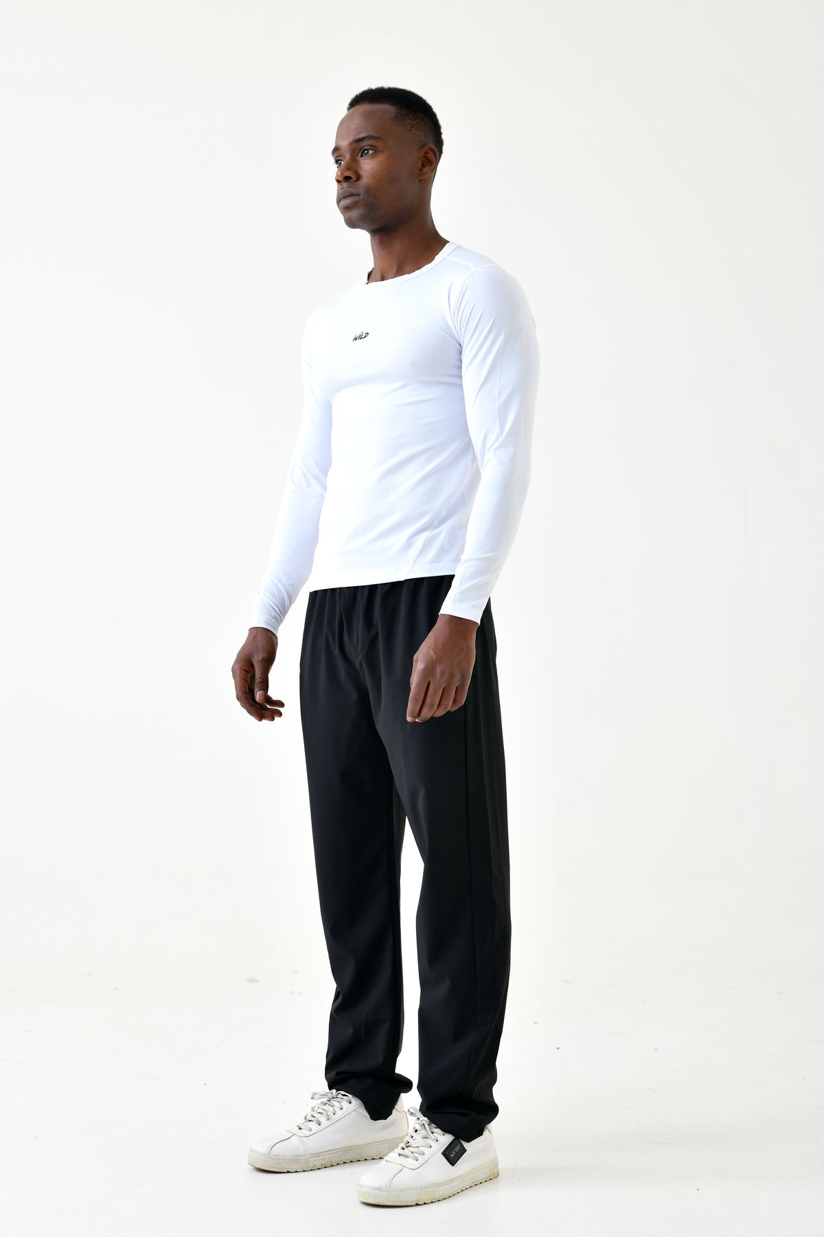 Wild Athletic Ανδρικό Μακρυμάνικο Αθλητικό Σώμα Basic Compression für Adult Αρσενικό - S