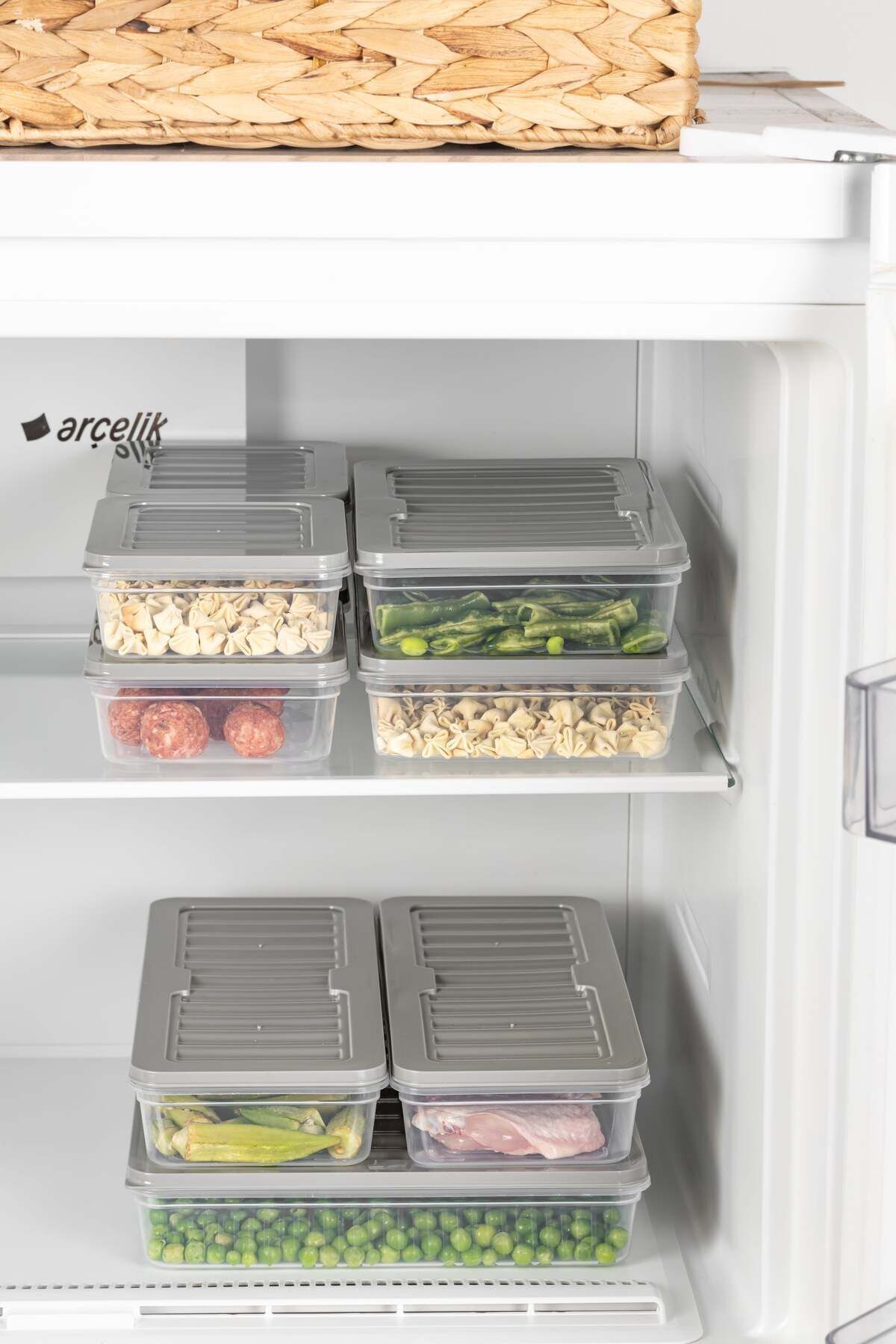 NY HOME-Set of 18 Freshbox Storage Containers Suitable for Microwave and Freeze 8