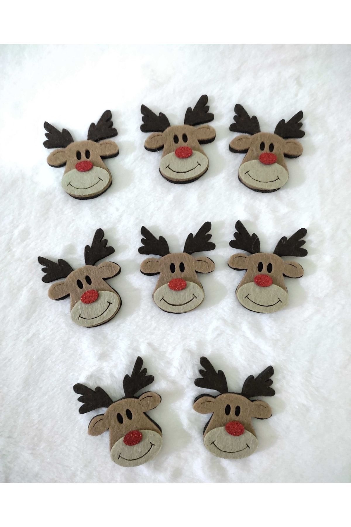 damlakids Keçe Figür Geyik 6 Cm 5 Adet