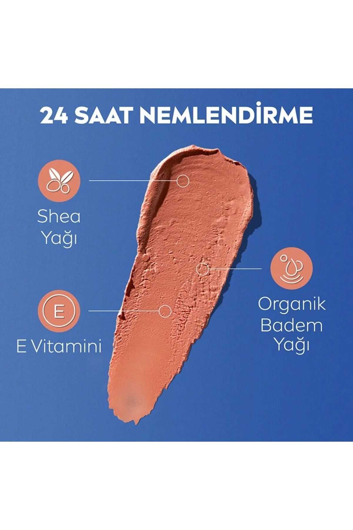 NIVEA-Nude Colored Lip Care Cream - 4.8 Gr 2