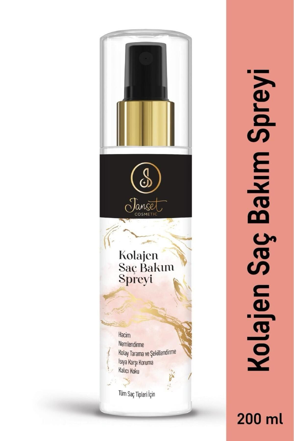 اسپری مراقبت از مو کلاژن 200 میلی لیتر Janset Cosmetic