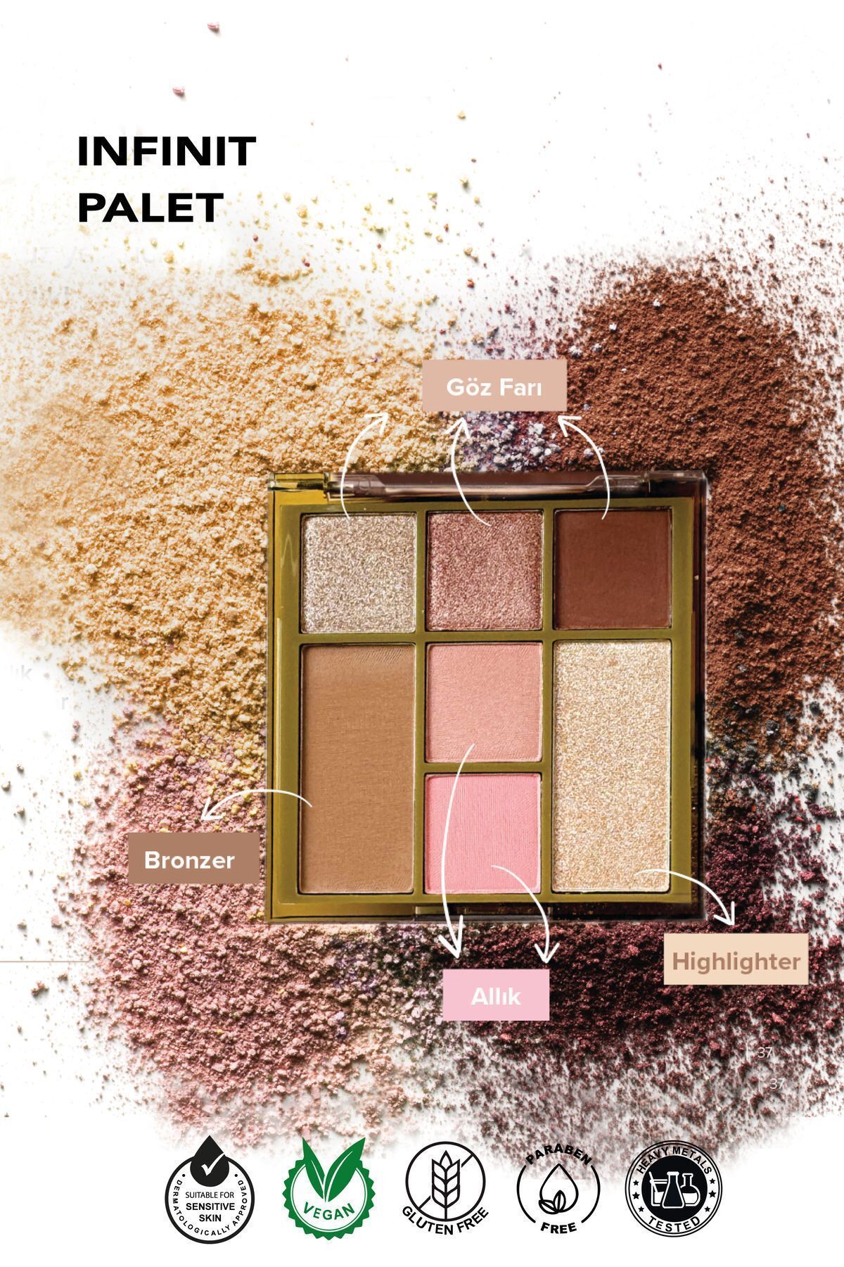 Farmasi Palette makyaj paleti