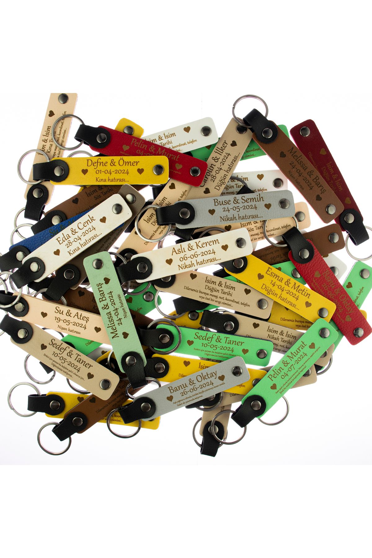 miawiki-Perfect Gift Set of 50 for Reading Feast - Memory And Keepsake Keychains 8