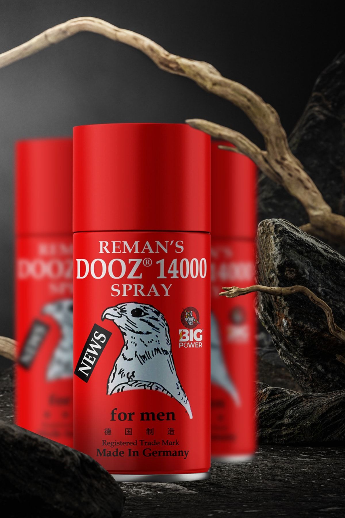 3adet Geciktiricili Sprey Dooz Sprey Geliştirilmiş Géciktirici Sprey Ekstra Etkili Premıum A-kalite 75-80 Kullanımlık (Yardımcı Ürün)45ml Yeni Formül