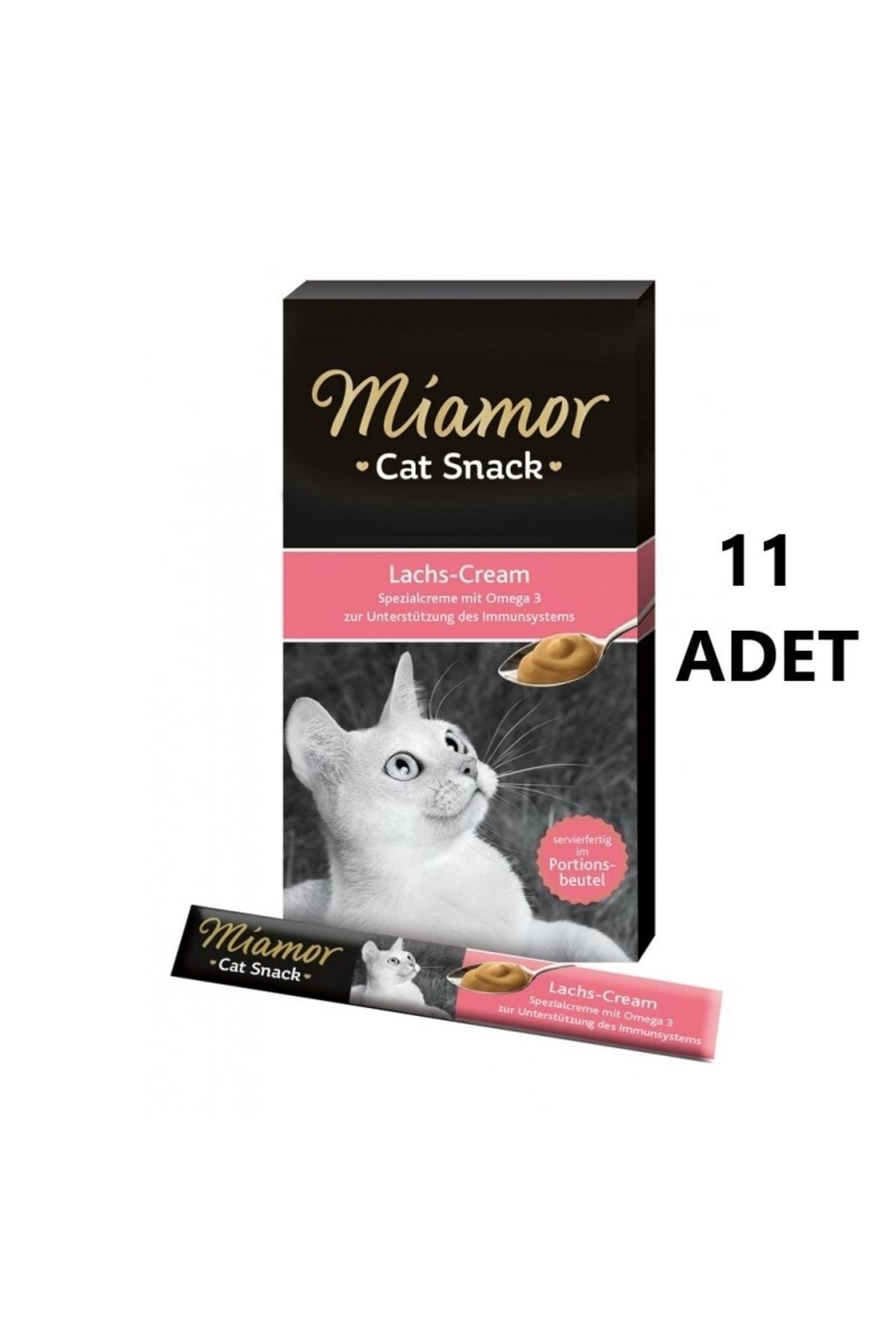 Miamor M amor Cream Somonlu Kedi Odulu 6x15 G 11 Adet Supermarket
