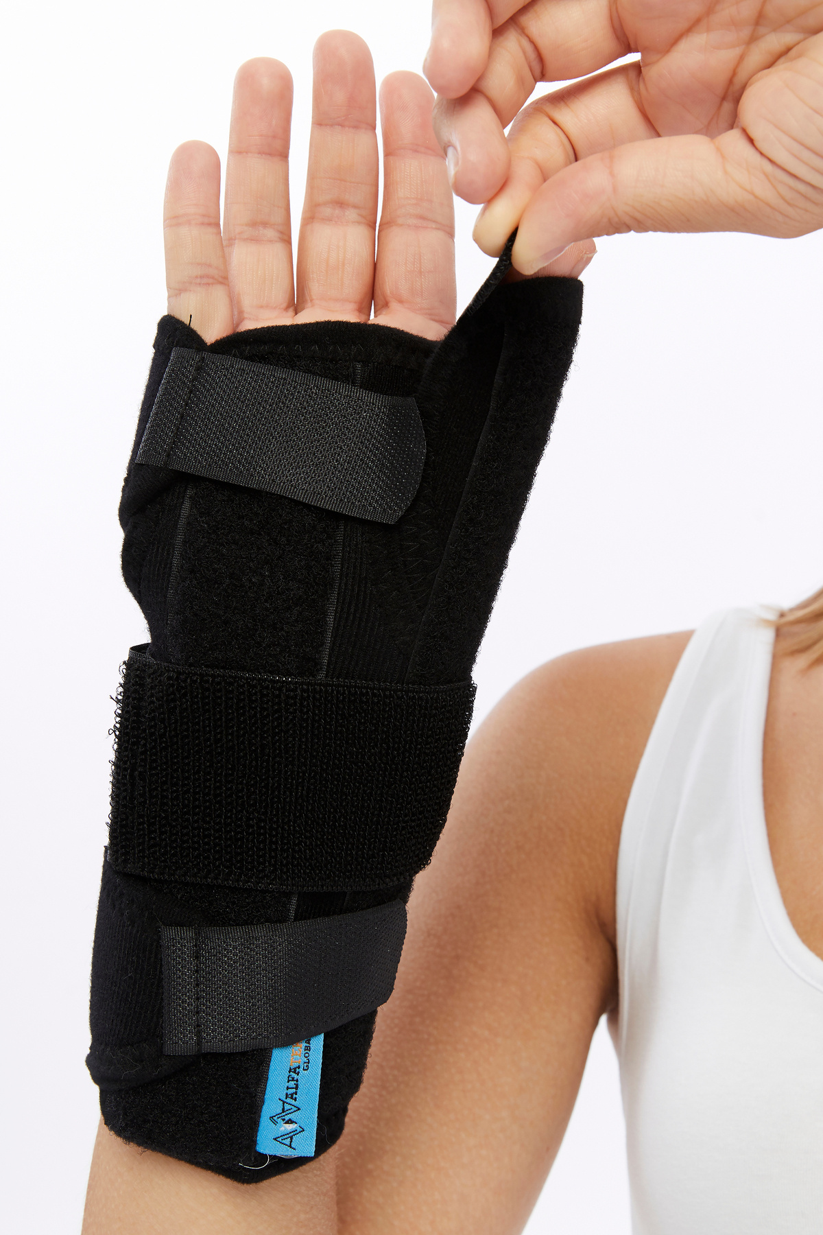 ALFATEKS-Right Wrist - Thumb Supported Hand Wrist Splint - Hand Wrist Sprains and Reductions 6