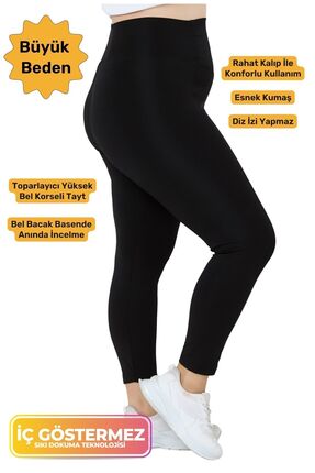 tarzımsüper Büyük Beden Konfor Modeli Toparlayıcı Inceltici Korse Özellikli Y...