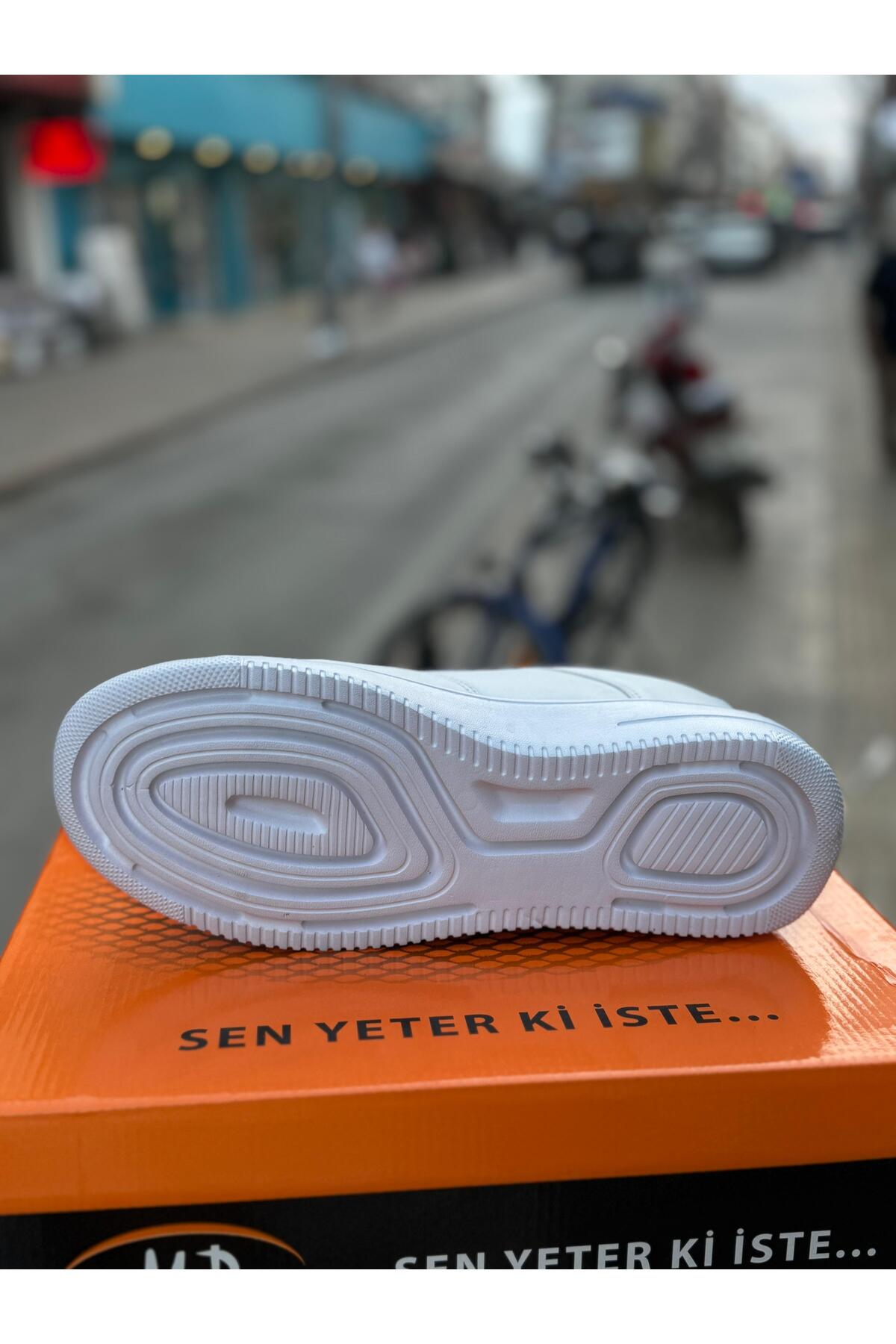 242-1082 BEYAZ  ERKEK SPOR AYAKKABI