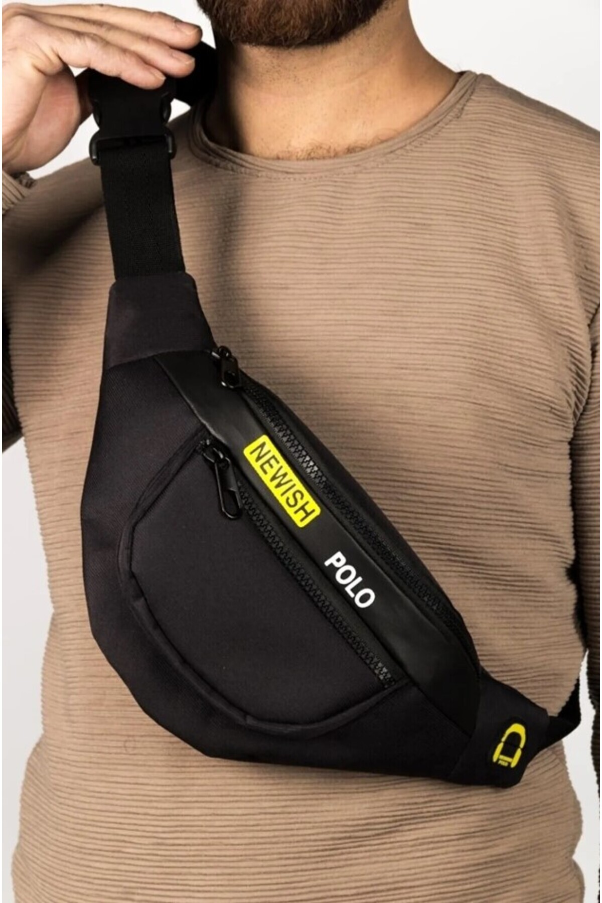 Strong Bag STRONG Unisex Çok Fonksiyonlu Omuz ve Bel Çantası , Günlük Göğüs Çantası , Body Bag Np610