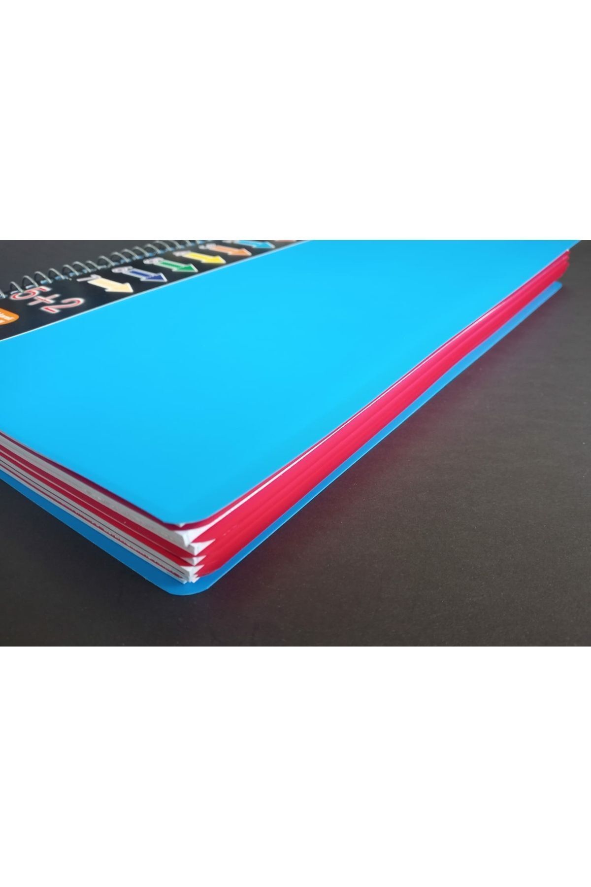DEFTERSAN-A4 210 Sheets - 5 2 Section Notebook 3